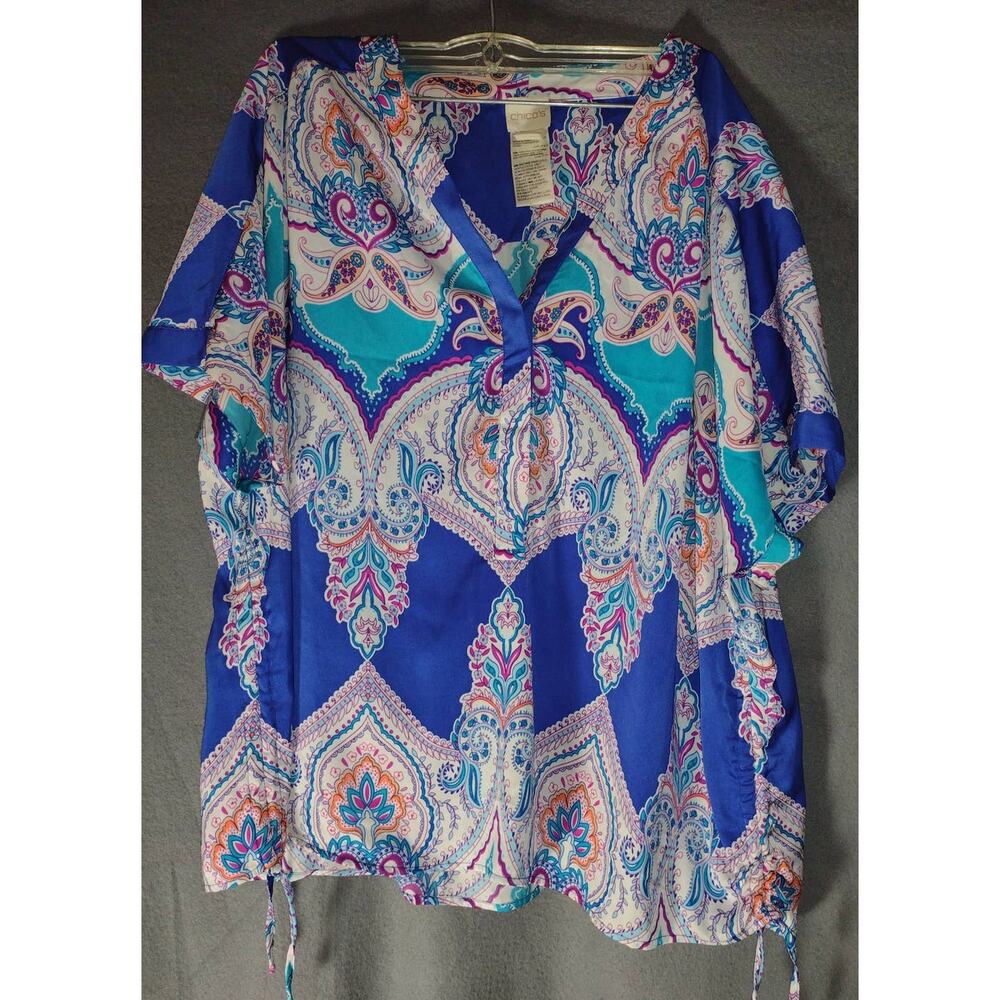 CHICO'S WOMEN'S MULTI COLOR BLOUSE 3P